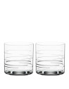 Spiegelau: Signature Drinks Lines Lot de 2 verres à soft/whisky 33cl