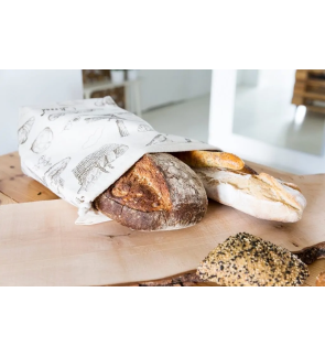 Slowroom: Sac à pain coton Bakery 3 en 1