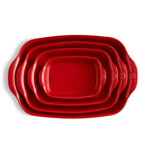 Emile Henry: Plat pour le four rouge 1,5 L