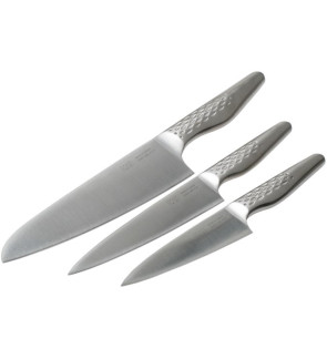 KAI:  Set 3 pièces couteaux de cuisine japonais Sosho