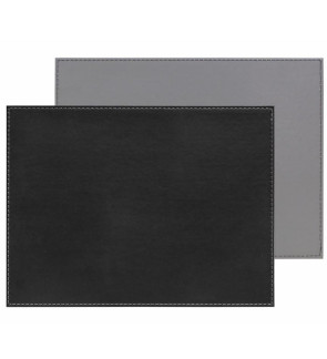 FreeForm: Set de table Gris & Noir 40x30cm