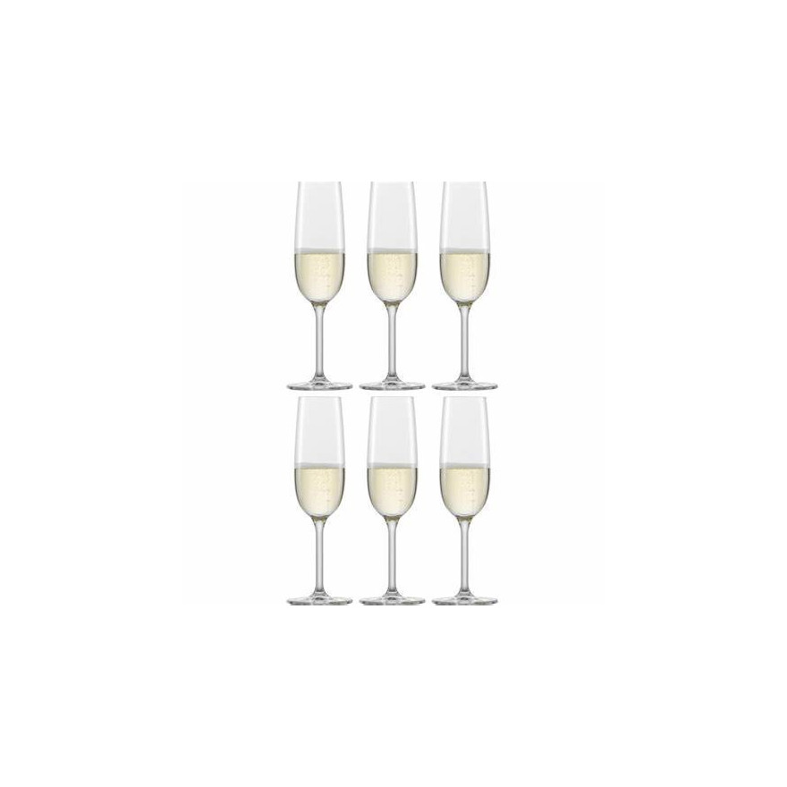 Schott Zwiesel: Banquet Set de 6 Flûtes à champagne 21 cl
