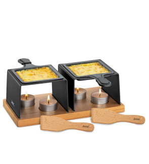 Spring Swiss Design: Set duo cheese raclette bougies