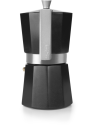 Ibili: Cafetière à expresso noire 6 tasses