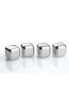 Cilio: Set de 4 glaçons en Inox