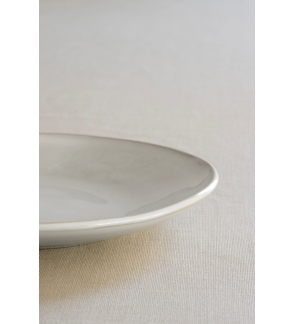 Dutch Rose: Organic Assiette dessert 21,5 cm blanc