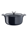 Lagostina: Cocotte en fonte émaillée noire 26 cm