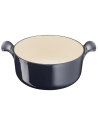 Lagostina: Cocotte en fonte émaillée noire 26 cm