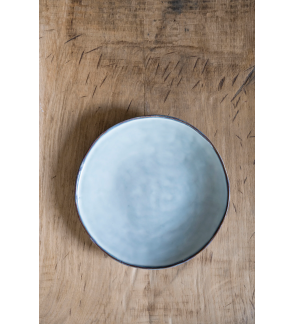 Dutch Rose: Organic Assiette plate 26,5 cm bleu