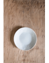 Dutch Rose: Organic Assiette plate 17 cm blanc