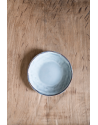 Dutch Rose: Organic Assiette plate 17 cm bleu