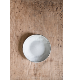 Dutch Rose: Organic Assiette plate 17 cm gris