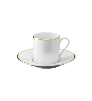 Guy Degrenne: Galon Or Soucoupe pour Tasse à café/thé 15 cm