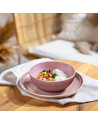 Villeroy & Boch: Perlemor Coral dessert plaat 24 cm