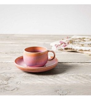 Villeroy & Boch: Perlemor Coral Soucoupe pour Tasse à expresso 12,5 cm