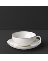 Villeroy & Boch: Anmut Platinum (NO.1) Tasse à thé avec soucoupe 2 pièces