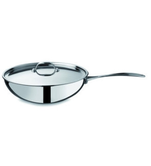 Mepra: Glamour Diamond poêle wok avec couvercle 30 cm.