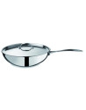 Mepra: Glamour Diamond poêle wok avec couvercle 30 cm.