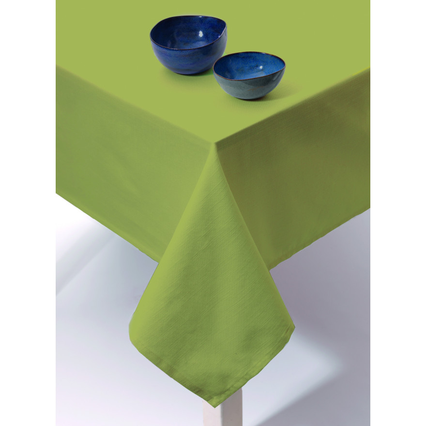 Tint: Nappe coton vert Boa 170x350 cm