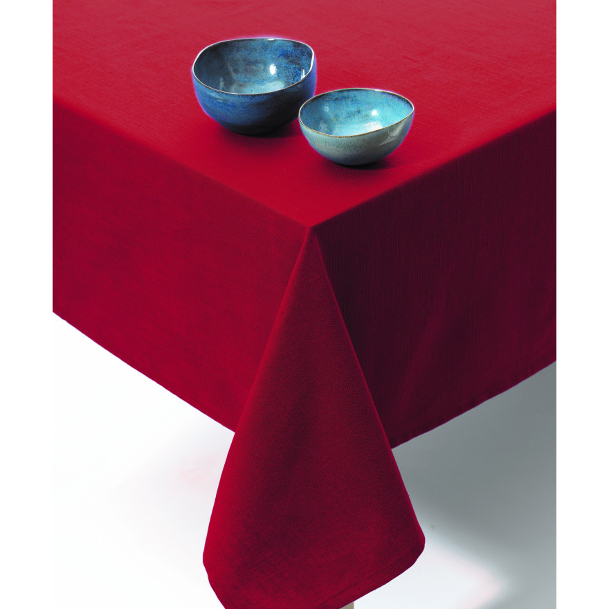 Tint: Ketchup katoenen tafelkleed 150x250 cm. Tint: Ketchup katoenen tafelkleed 150x250 cm.