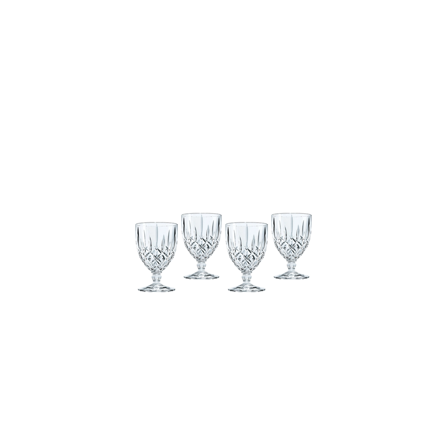 Nachtmann: Set van 4 wijn/water bekers small Noblesse 12,5 cm kristal