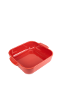 Peugeot: Appolia Plat four céramique carré rouge 28 cm