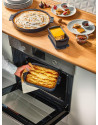 Peugeot:  Appolia Vlakke keramische oven rechthoek ardoise 22 cm.