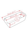 Peugeot:  Appolia Rood cakevorm 31 cm