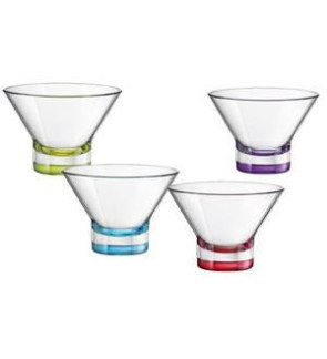 Bormioli: Set de 4 Coupes à fruits/glace Ypsilon 37,5 cl