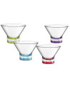 Bormioli: Set de 4 Coupes à fruits/glace Ypsilon 37,5 cl