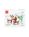 Bormioli: Set de 4 Coupes à fruits/glace Ypsilon 37,5 cl