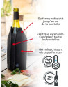 Peugeot:  Wijnen & Champagnes stretch koeler, black, 23 cm.