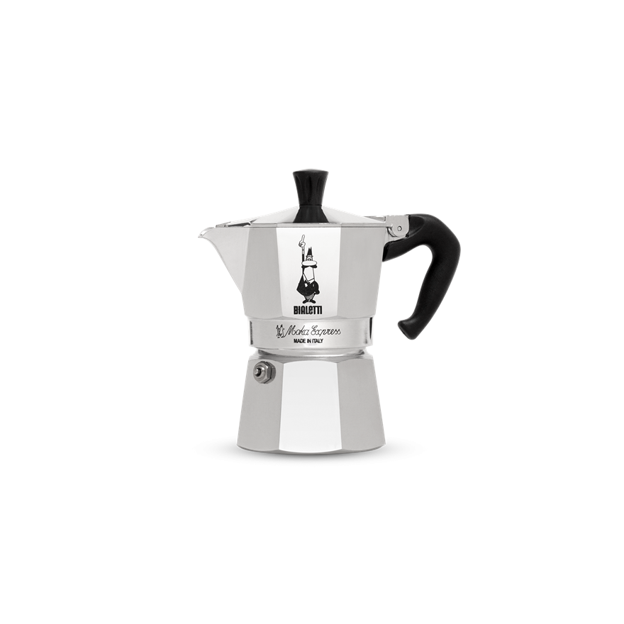 Bialetti Cafetière italienne Moka Express 6 tasses, Argenté