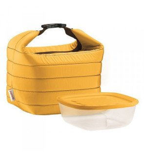 Guzzini: On the Go - Sac isotherme jaune avec boite fraicheur Handy