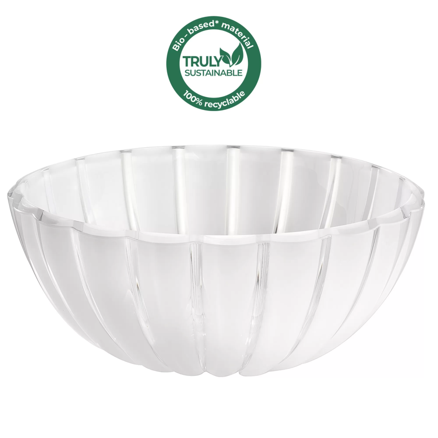 Guzzini: Dolce vita Slakom-Kom witte 30 cm Guzzini: Dolce vita Slakom-Kom witte 30 cm