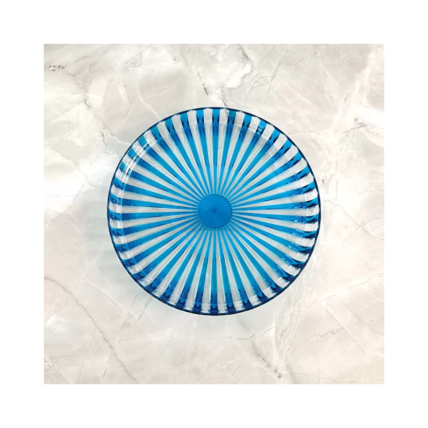 Guzzini: Dolce vita plateau bleu 31 cm Guzzini: Dolce vita plateau bleu 31 cm