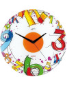 Guzzini: Horloge murale en verre 40 cm