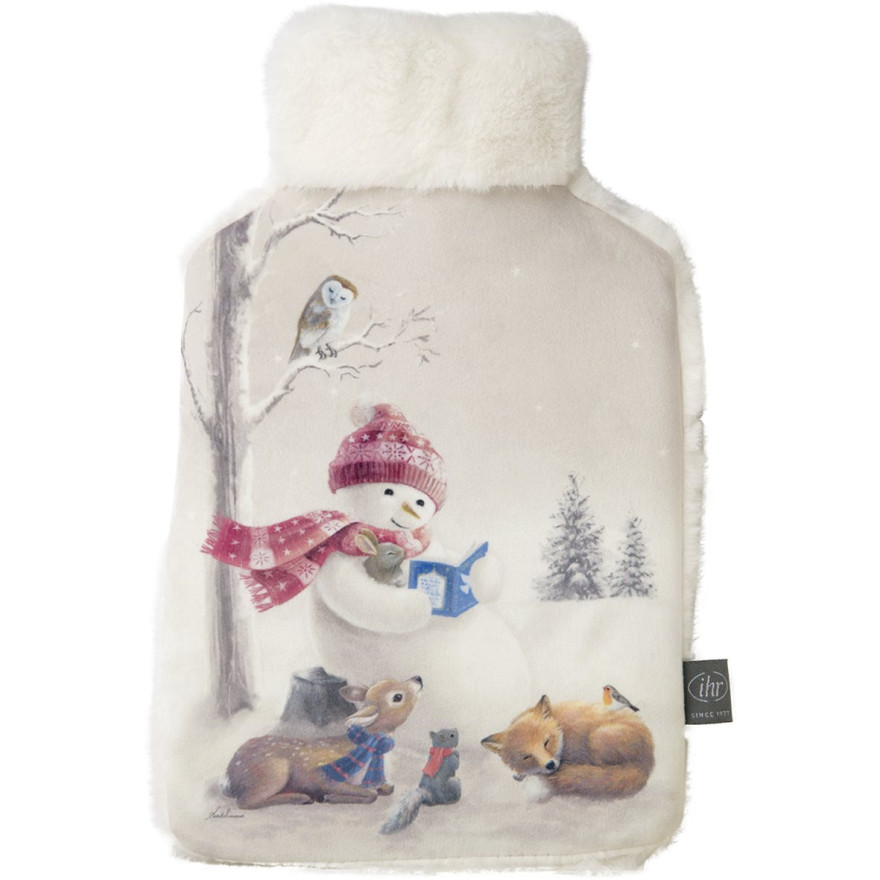 Ihr: Warmwaterkruik Snowman & fox 2L.