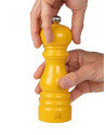 Peugeot:  Parisrama U'select handmatige zoutmolen in geel gelakt hout 18 cm
