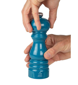 Peugeot:  Parisrama U'select handmatige pepermolen in blauwe gelakt hout 18 cm