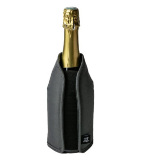 Peugeot: Bubbles grijs Frizz koeler set & Line carbon champagne stopper