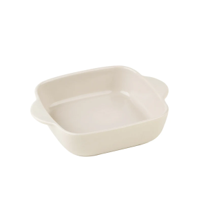 Menastyl: Plat carré pour le four beige 24 cm