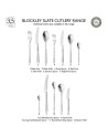 Robert Welch: Blockley Slate Set 24 bestek