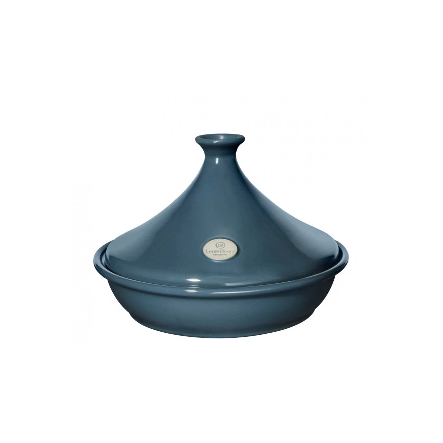 Emile Henry: Tajine 32 cm Bleue (feu doux) Emile Henry: Tajine 32 cm Bleue (feu doux)