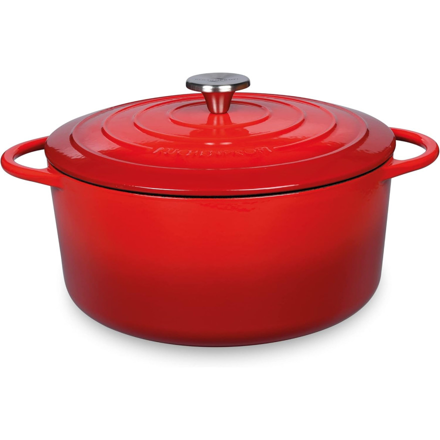 Küchenprofi: Cocotte en fonte Provence ronde rouge 26 cm