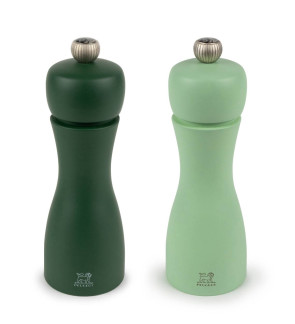 Peugeot:  Tahiti Duo Groene Peper- en Zoutmolens 15 cm (2 stuks)