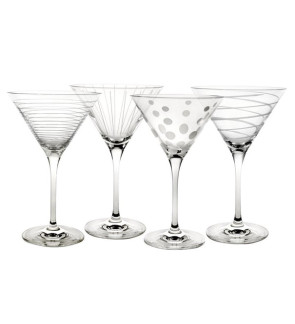 Mikasa: Set de 4 Verres à Cocktail-Martini 30 cl