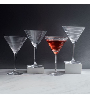 Mikasa: Set de 4 Verres à Cocktail-Martini 30 cl