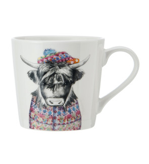 Mikasa: Tipperleyhill mug en porcelaine vache écossaise