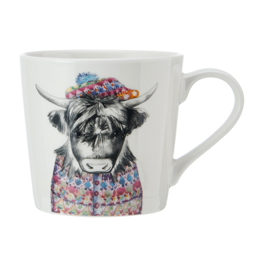 Mikasa: Tipperleyhill mug en porcelaine vache écossaise